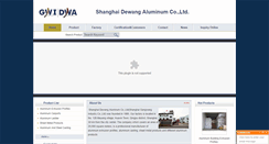 Desktop Screenshot of dewangchina.com