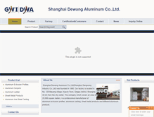 Tablet Screenshot of dewangchina.com